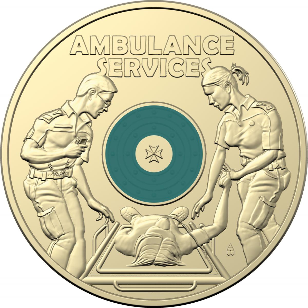 2021 $2 Ambulance Service Coin