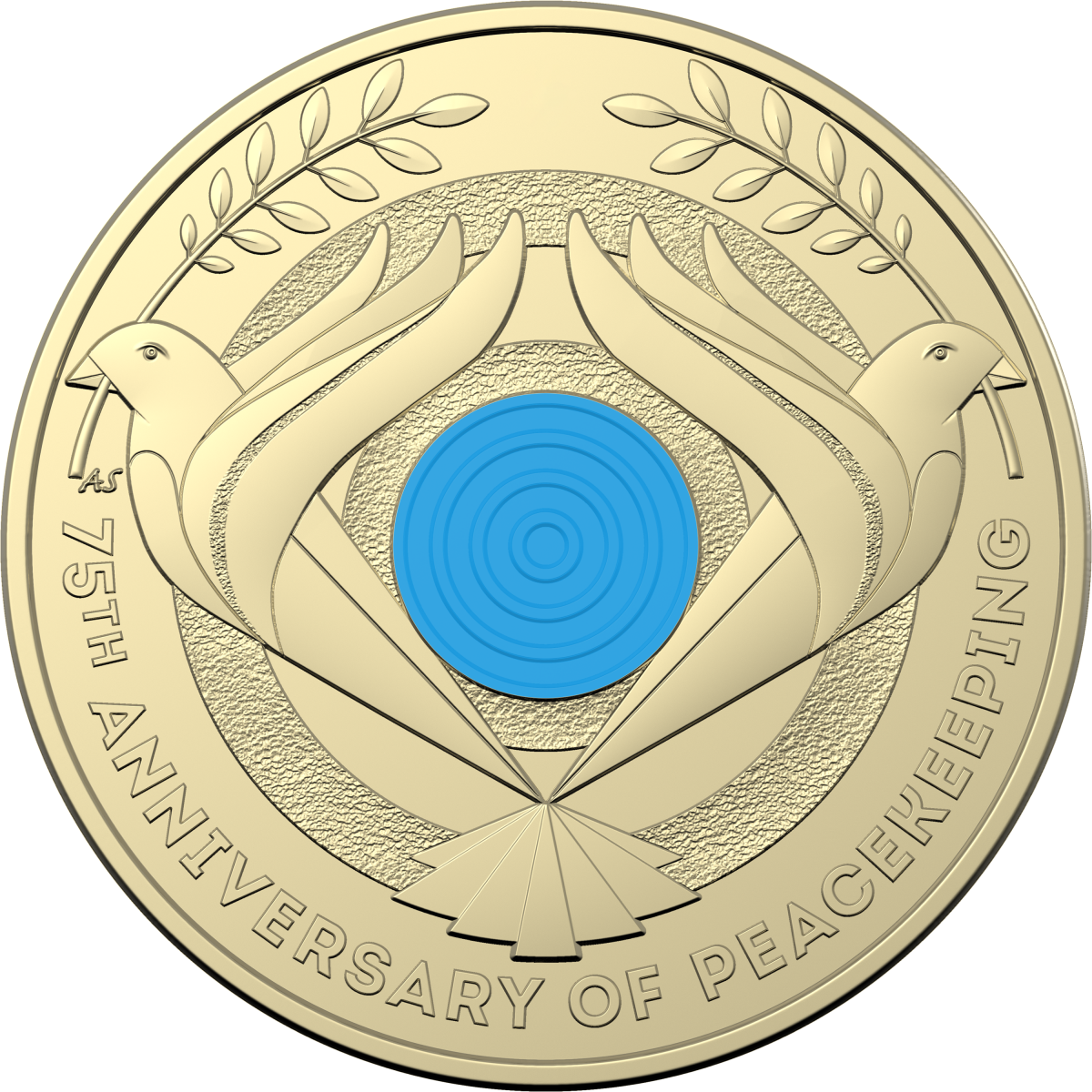 2022 $2 75th Anniversary of Peacekeeping Commemorative Coin