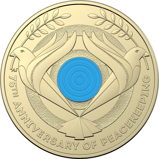 2022 $2 75th Anniversary of Peacekeeping Commemorative Coin