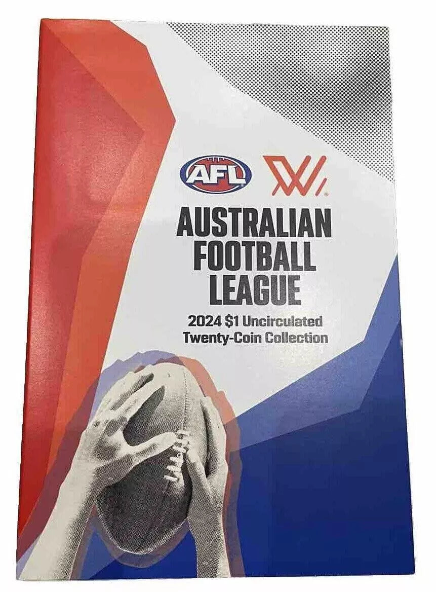 Official AFL 2024 $1 Full Set 20 Coin Folder