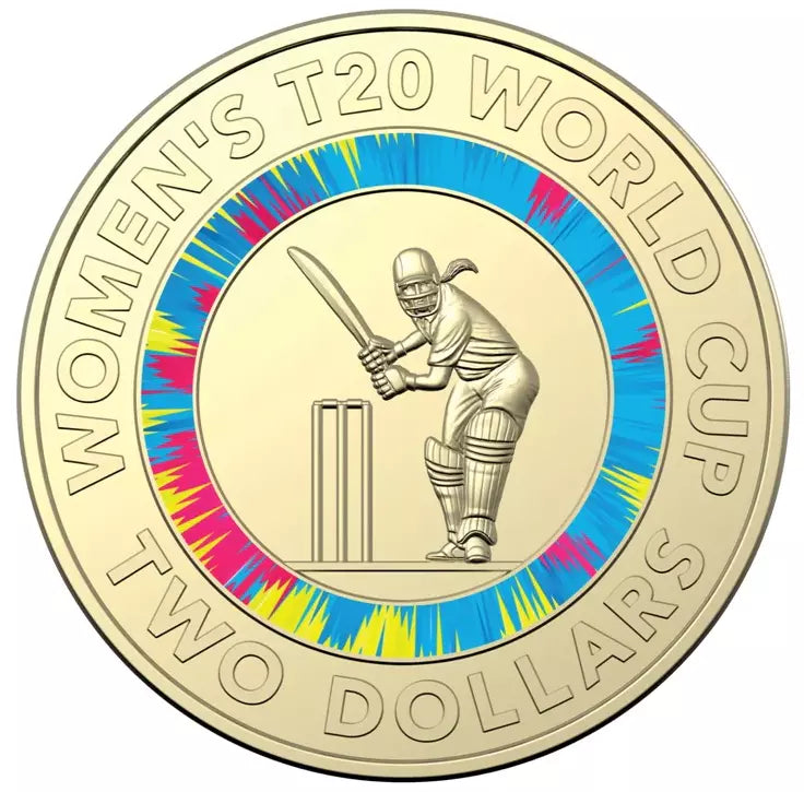 ICC Women’s T20 World Cup 2020 Uncirculated $2 Coin In Folder